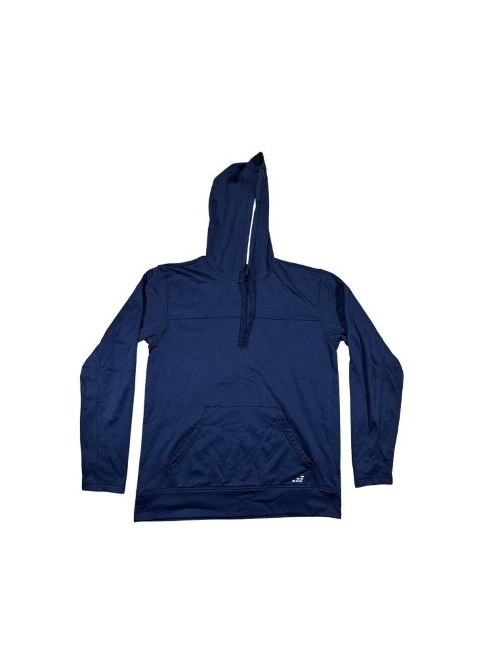 BCG Mens Pullover Hoodie Medium Navy Blue Long Sleeve Lightweight Running